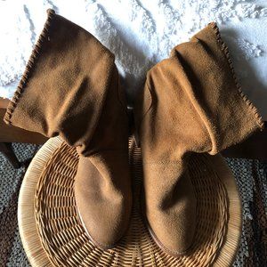 Patricia Nash Monte Suede Heeled Western Boots
